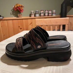Women’s Genuine Harley Davidson leather sandals